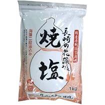 Amazon.co.jp: 淡路島の藻塩 1kg 「 藻塩 」 もじお 塩 もしお 大容量